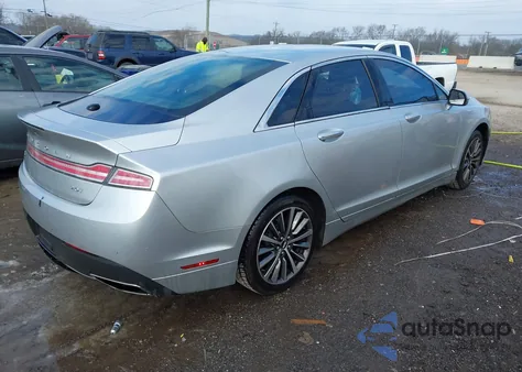 2018 Lincoln Mkz Select из США, поврежденный, VIN 3LN6L5C97JR621757